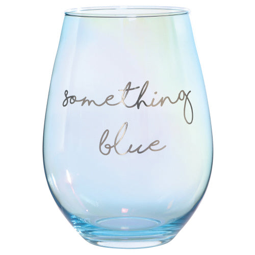 Sold Out - Something Blue Jumbo Wine Glass