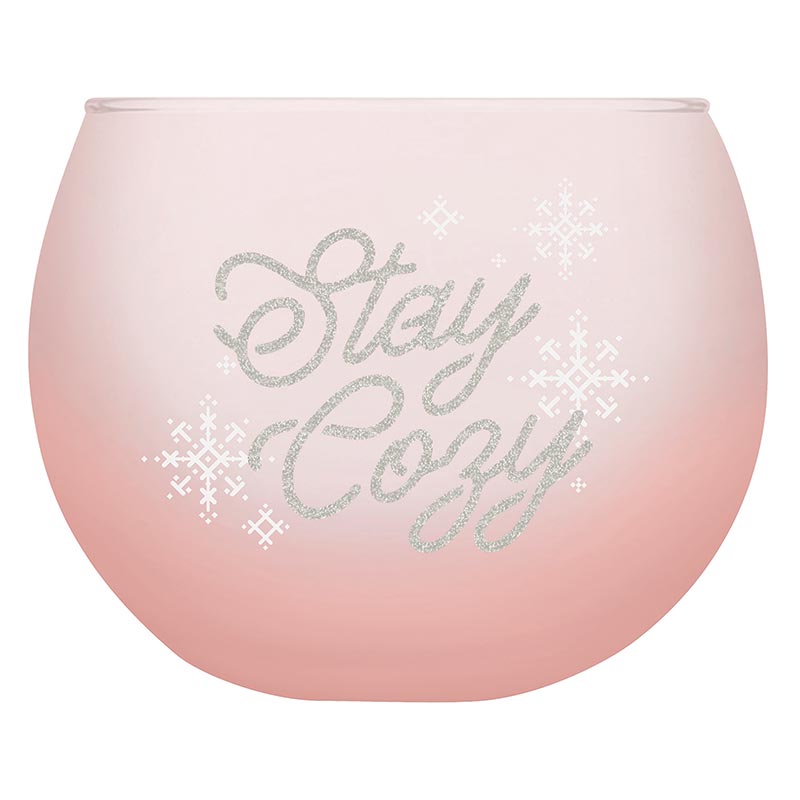 Stay Cozy Roly Poly Glass