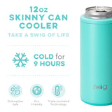 Sold Out - Skinny Can Cooler - Matte Aqua
