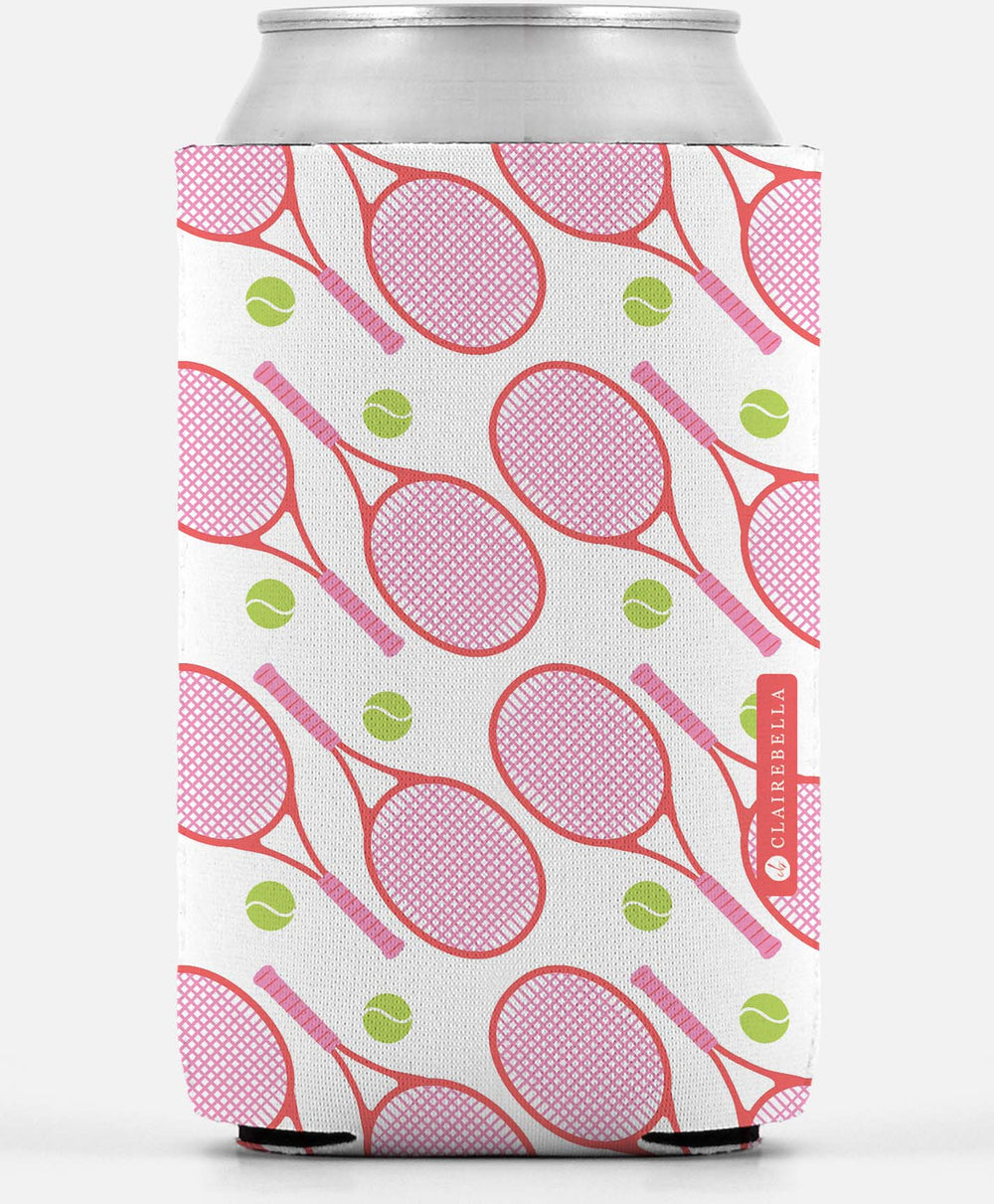 Tennis Racket Can Cooler - Pink